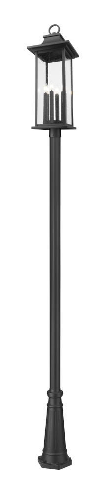 6 Light Outdoor Post Mounted Fixture