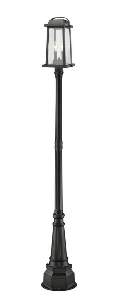 2 Light Outdoor Post Mounted Fixture