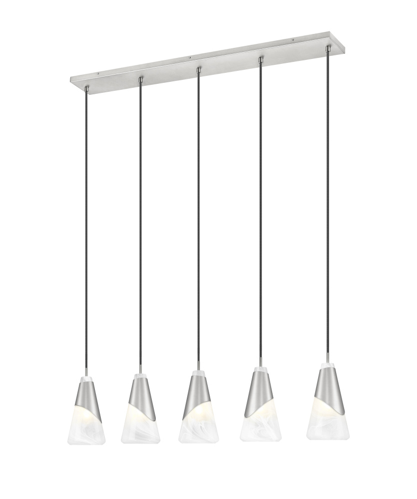 5 Light Linear Chandelier