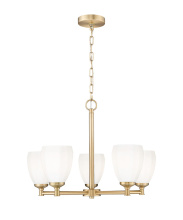 Z-Lite 7004-5MGLD - 5 Light Chandelier