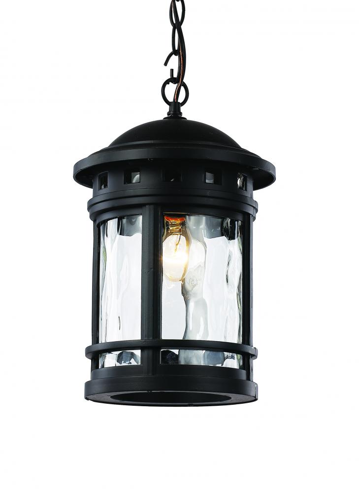 1LT HANGING LANTERN-MD-WATER-B