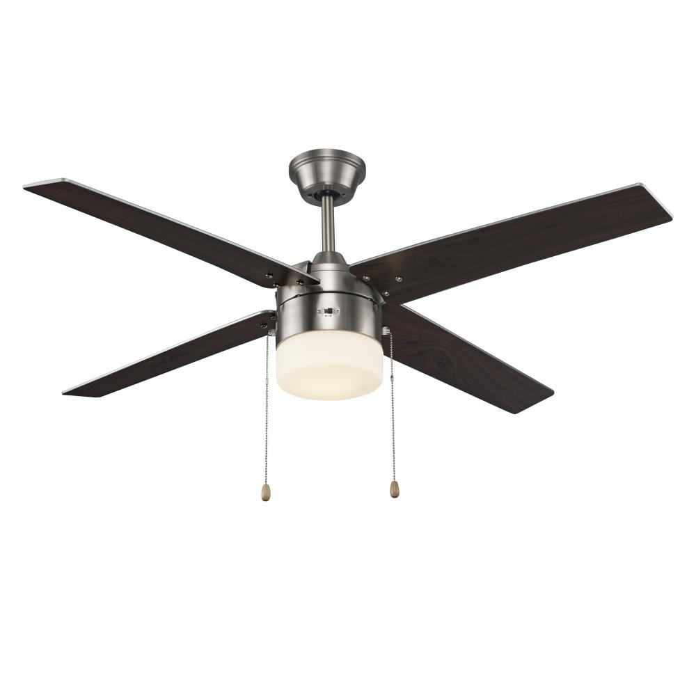 48&#34; LED FAN-4 BLADES-BN-1/2&#34; ROD