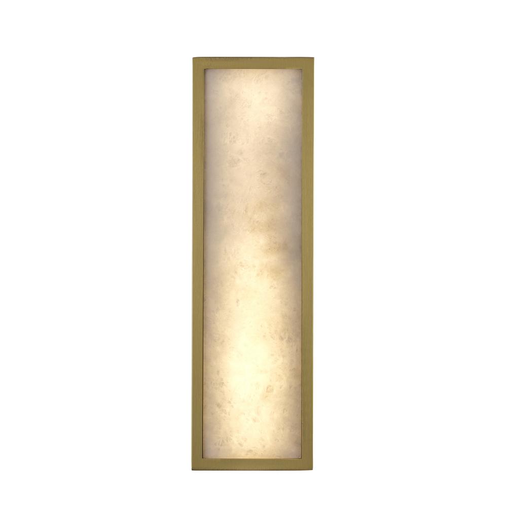 16&#39; ALABASTER SQUARE SCONCE-AG
