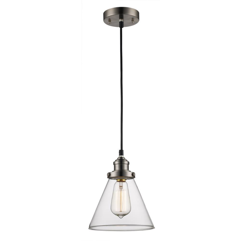 1LT PENDANT-EDISON BULB-BN
