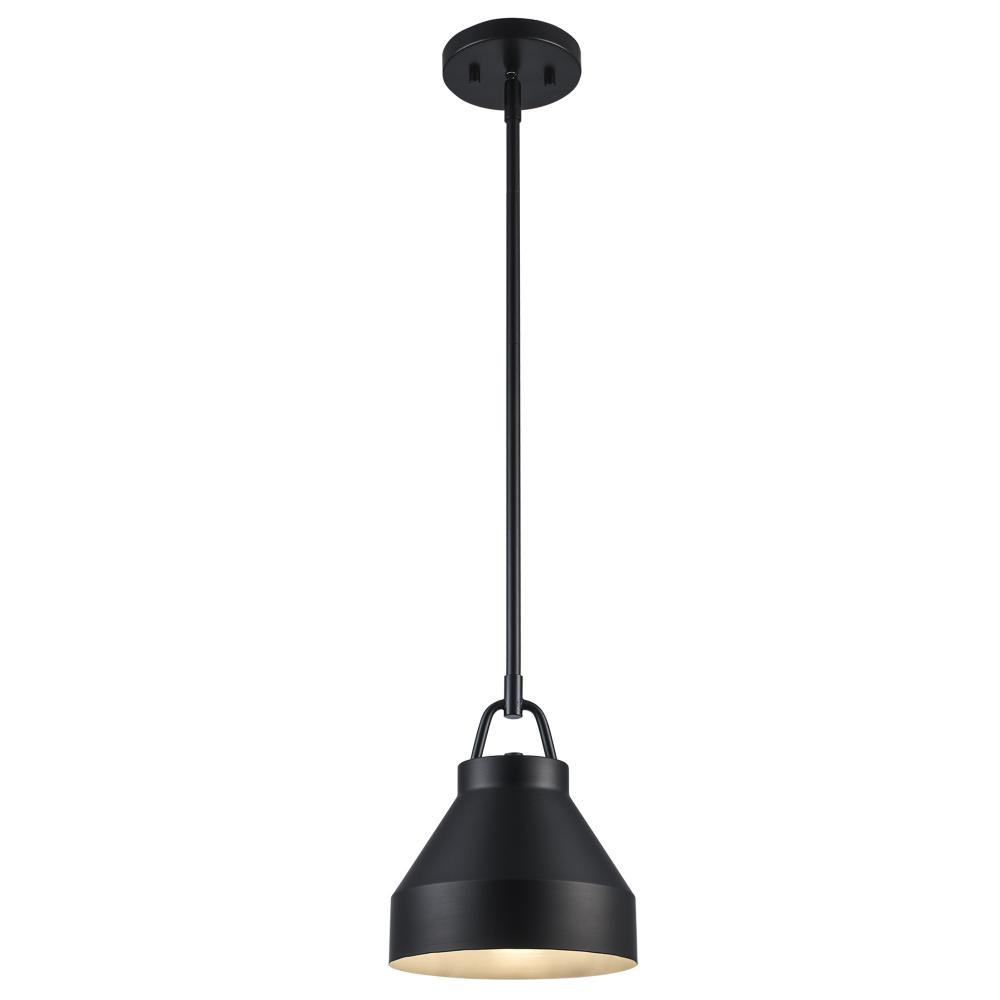 1LT PENDANT-8&#34; BUCKET-BK