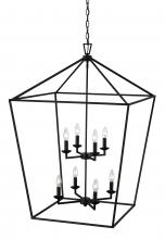 Trans Globe 10265 ROB - 8LT PENDANT-XL-BIRD CAGE-ROB