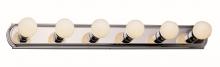 Trans Globe 3236 ROB - Six Light Rubbed Oil Bronze Vanity