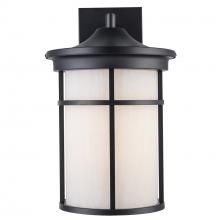 Trans Globe 40382 BK-FR - 1LT WALL LANTERN-LG-CRACKELD W