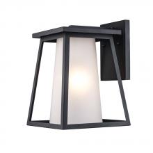 Trans Globe 51392 BK - 1LT WALL LANTERN-LG-INNER CYLI