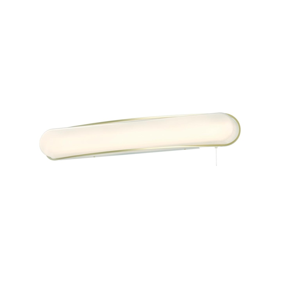 Curve 36&#39;&#39; LED Overbed, 120V, 3000K, Satin Brass