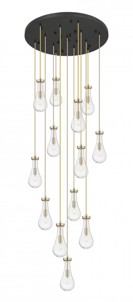 Owego - 13 Light - 32 inch - Champagne Bronze - Multi Pendant