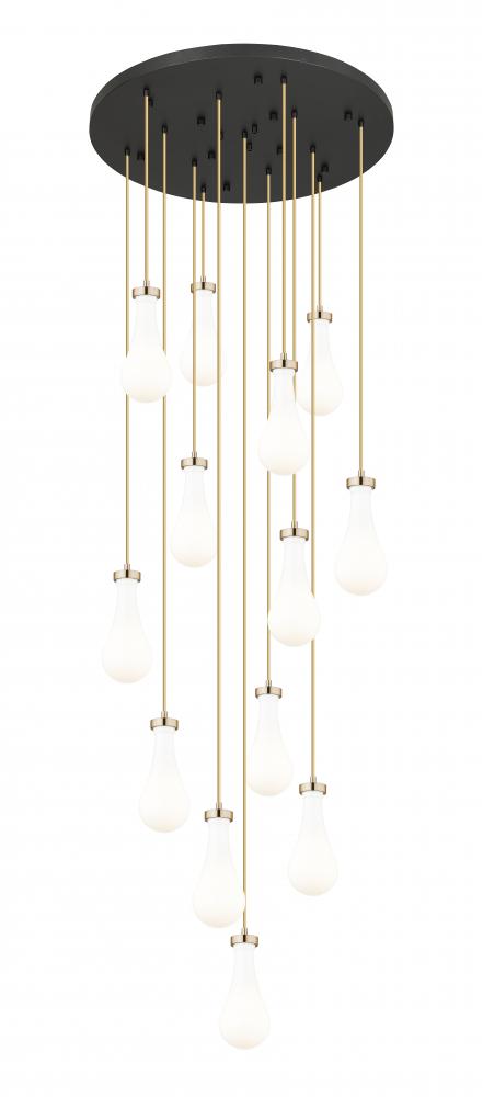Owego - 13 Light - 32 inch - Champagne Bronze - Multi Pendant