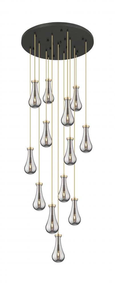 Owego - 13 Light - 32 inch - Champagne Bronze - Multi Pendant