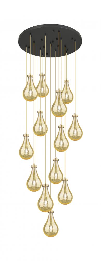 Owego - 13 Light - 32 inch - Champagne Bronze - Multi Pendant