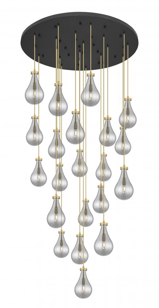 Owego - 21 Light - 48 inch - Brushed Brass - Multi Pendant