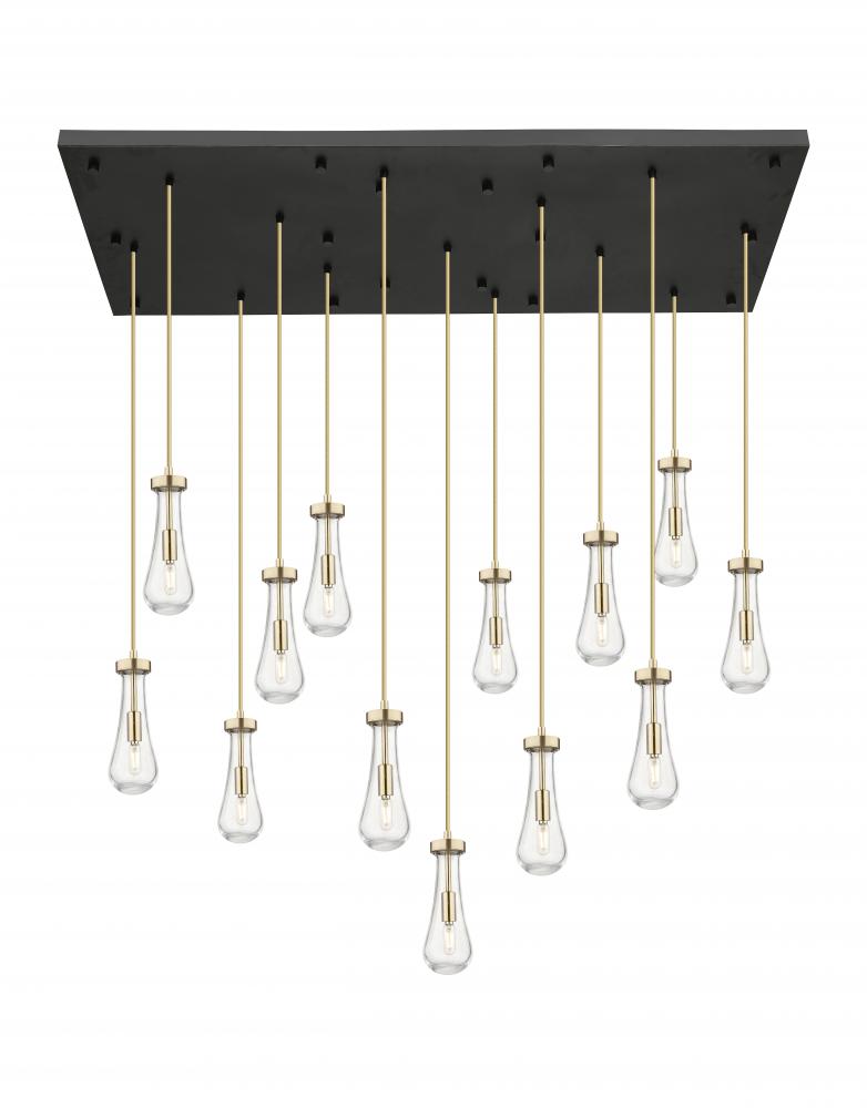 Owego - 13 Light - 54 inch - Champagne Bronze - Multi Pendant