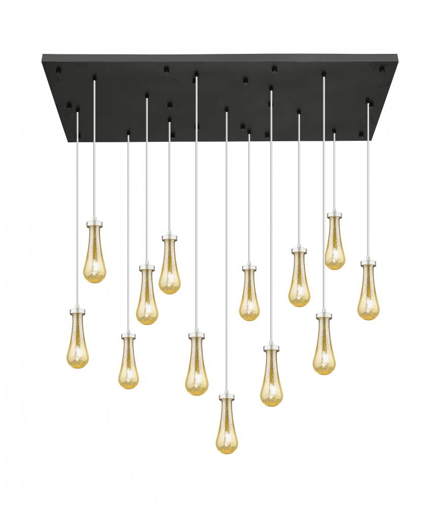 Owego - 13 Light - 54 inch - Brushed Satin Nickel - Multi Pendant