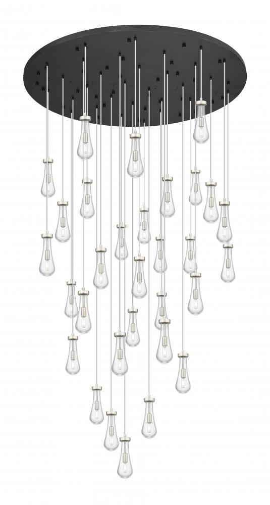 Owego - 31 Light - 60 inch - Brushed Satin Nickel - Multi Pendant
