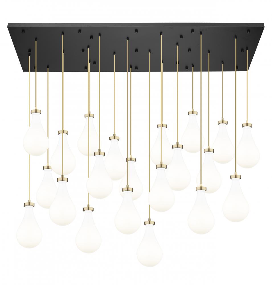 Owego - 21 Light - 71 inch - Champagne Bronze - Multi Pendant