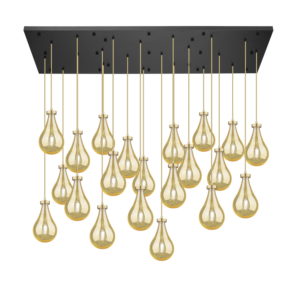 Owego - 21 Light - 71 inch - Champagne Bronze - Multi Pendant