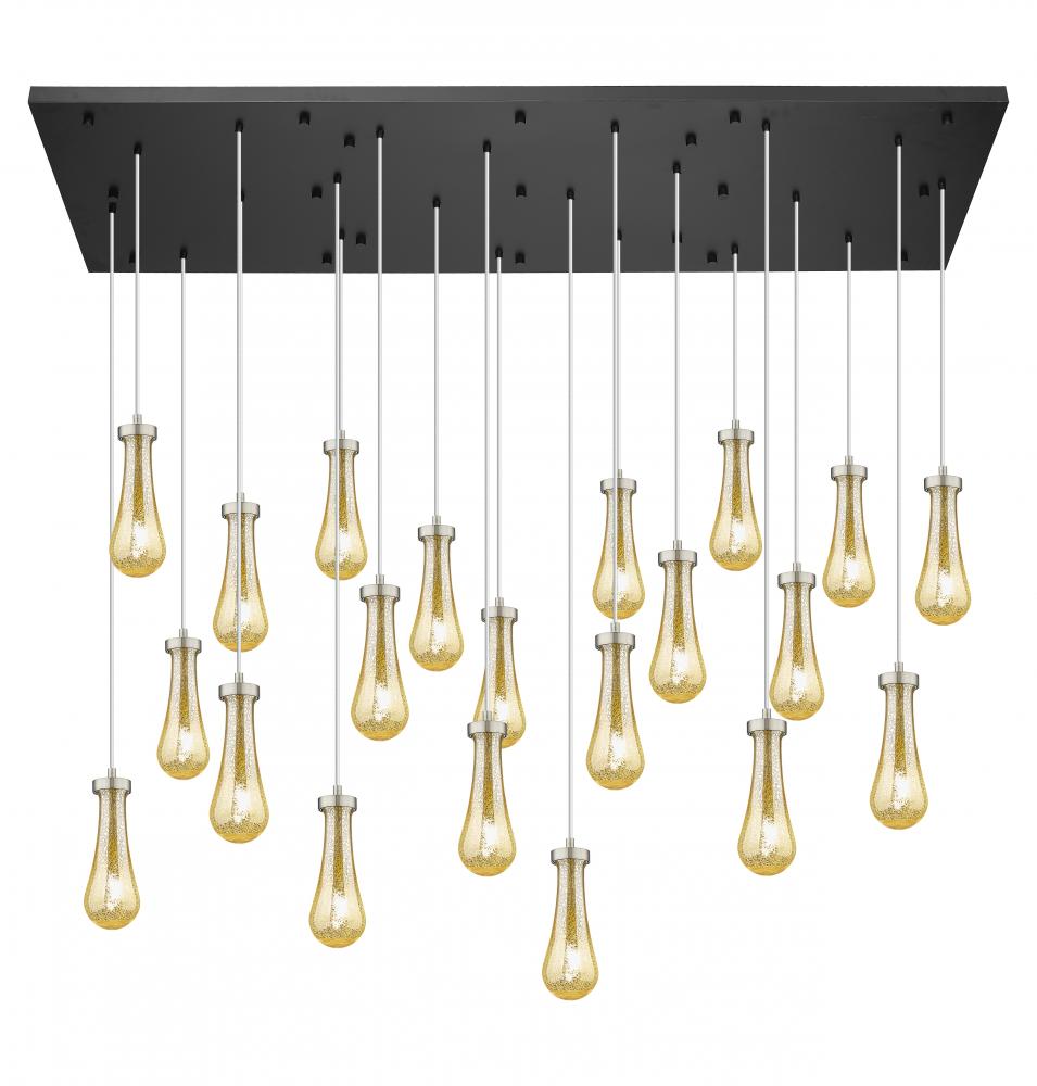 Owego - 21 Light - 71 inch - Brushed Satin Nickel - Multi Pendant