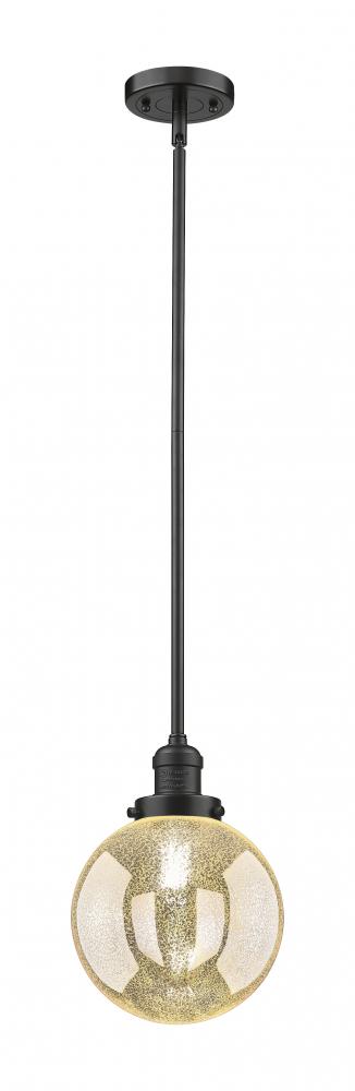 Beacon - 1 Light - 8 inch - Oil Rubbed Bronze - Stem Hung - Mini Pendant