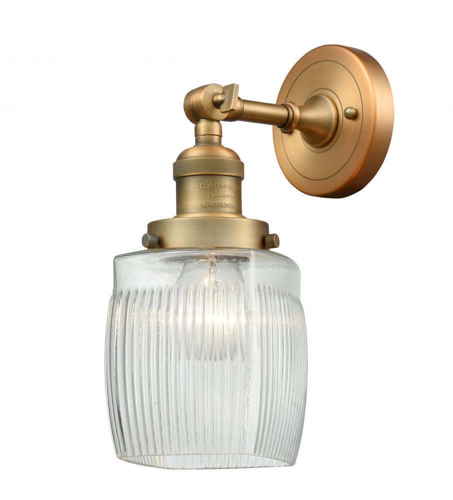 Colton - 1 Light - 6 inch - Brushed Brass - Adjustable Sconce