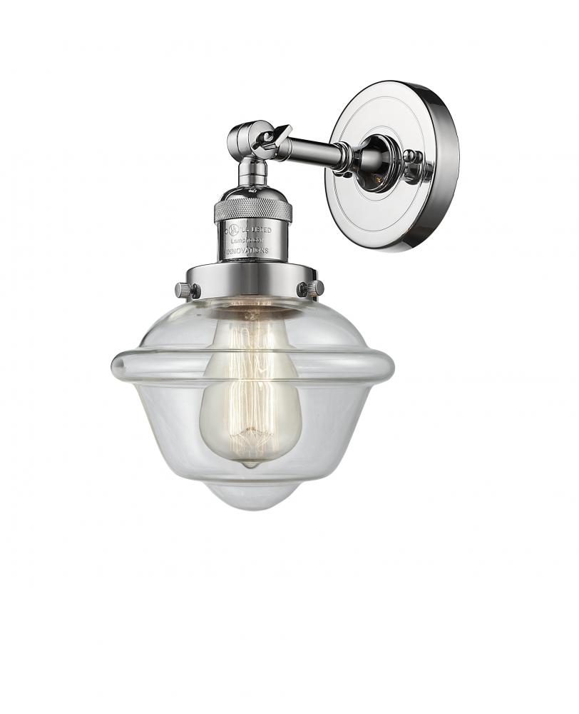 Oxford - 1 Light - 8 inch - Polished Chrome - Adjustable Sconce