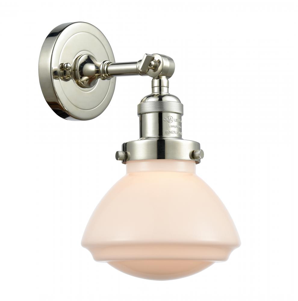 Olean - 1 Light - 7 inch - Polished Nickel - Adjustable Sconce