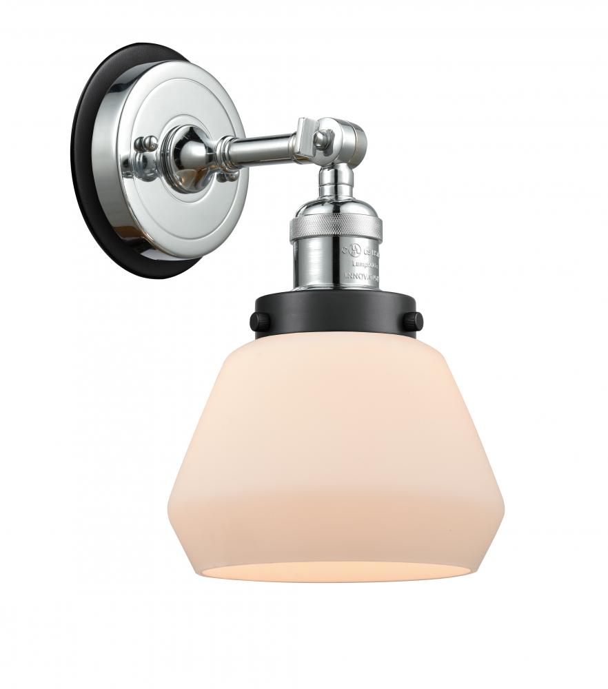 Fulton - 1 Light - 7 inch - Brushed Brass - Sconce