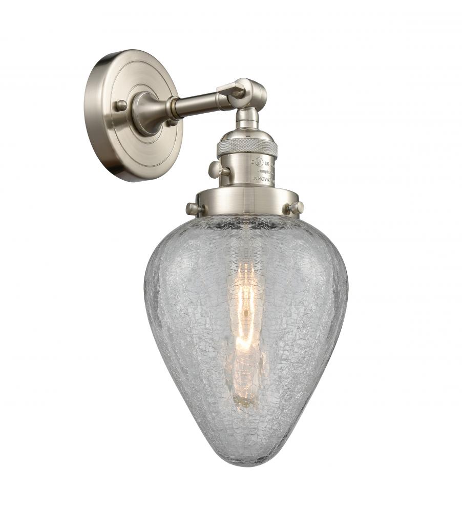 Geneseo - 1 Light - 7 inch - Brushed Satin Nickel - Adjustable Sconce