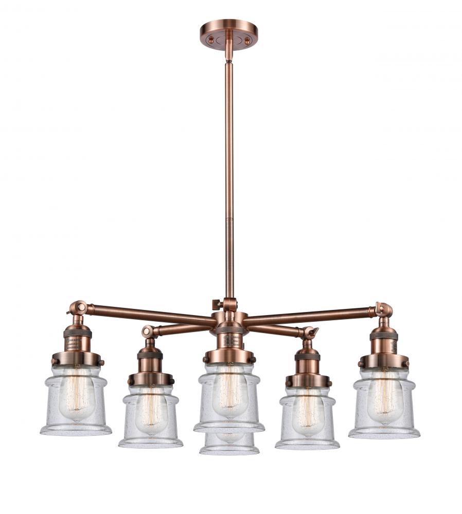 Small Canton 6 Light Chandelier
