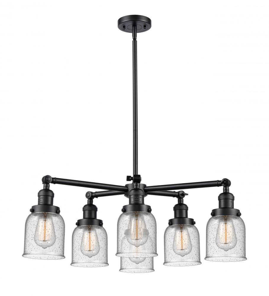 Small Bell 6 Light Chandelier