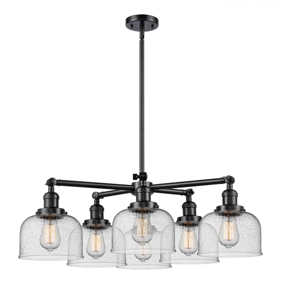Large Bell 6 Light Chandelier