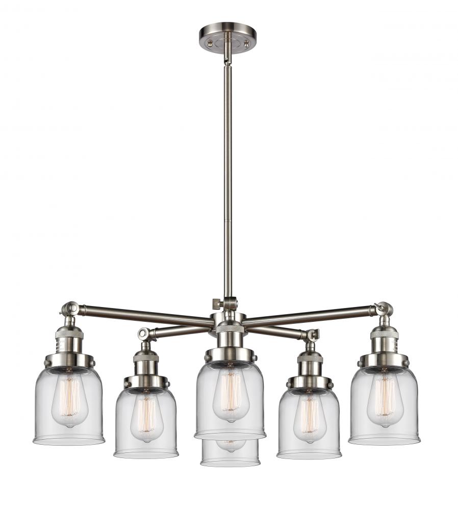 Small Bell 6 Light Chandelier