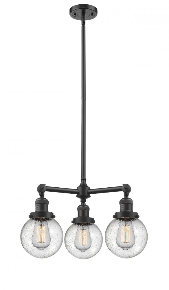 Beacon - 3 Light - 19 inch - Oil Rubbed Bronze - Stem Hung - Chandelier