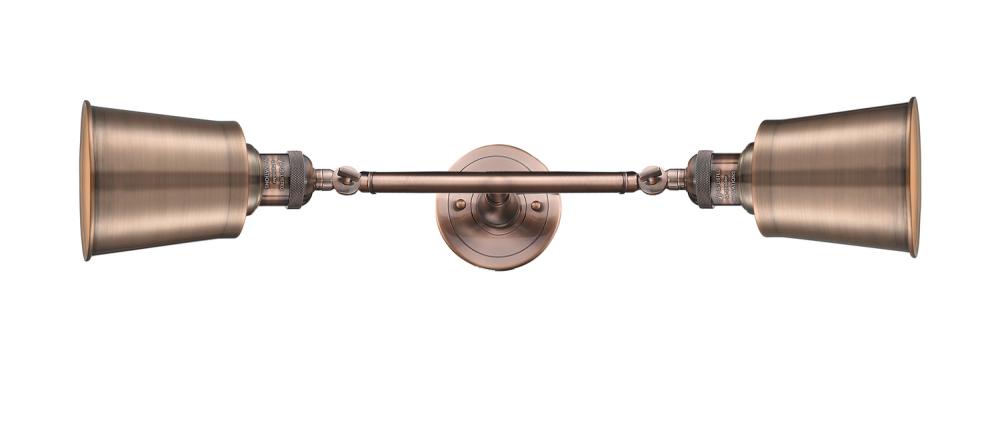 Addison - 2 Light - 5 inch - Antique Copper - Adjustable Bath Vanity Light