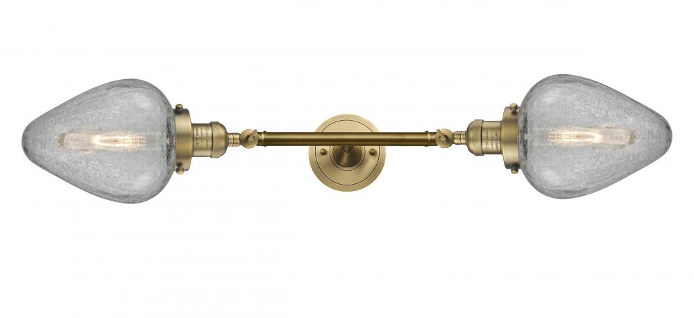 Geneseo - 2 Light - 7 inch - Brushed Brass - Adjustable Bath Vanity Light
