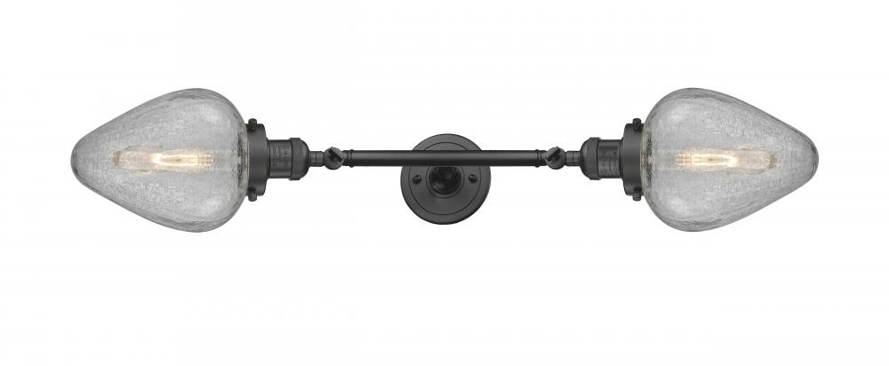 Geneseo - 2 Light - 7 inch - Oil Rubbed Bronze - Adjustable Bath Vanity Light