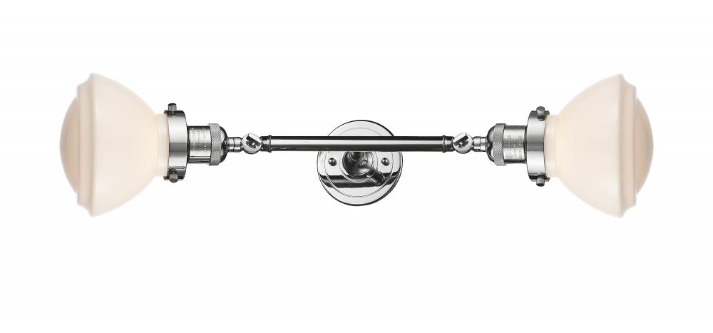 Olean - 2 Light - 7 inch - Polished Chrome - Adjustable Bath Vanity Light