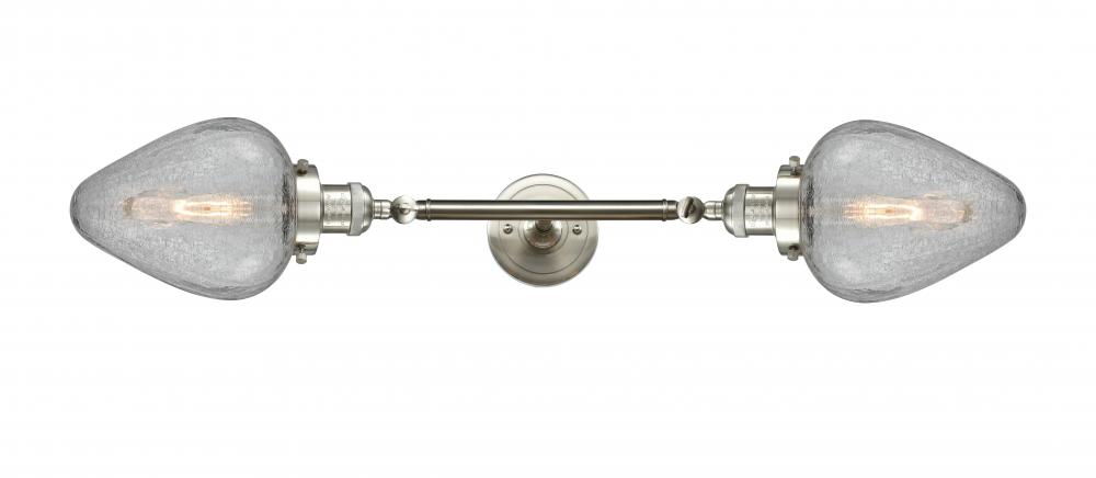 Geneseo - 2 Light - 7 inch - Brushed Satin Nickel - Adjustable Bath Vanity Light