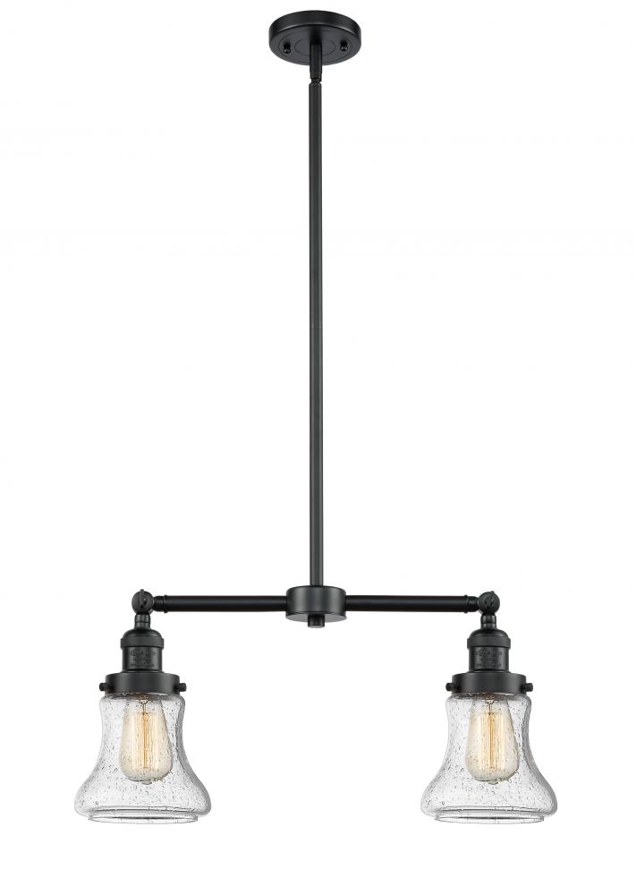 Bellmont - 2 Light - 21 inch - Oil Rubbed Bronze - Stem Hung - Adjustable Island Light