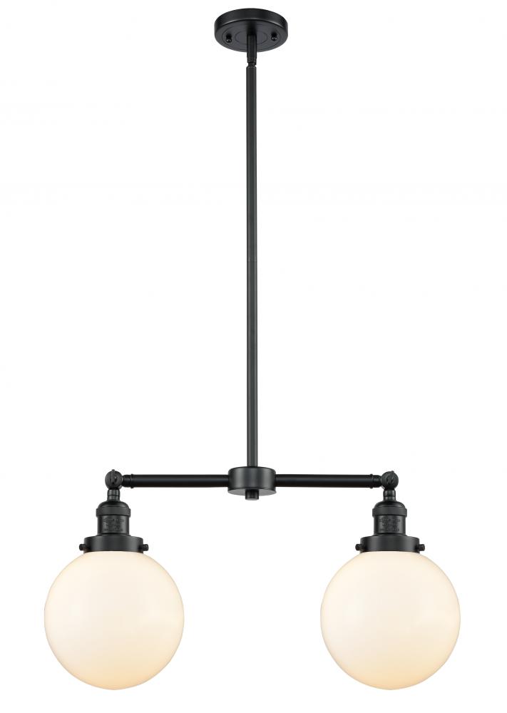 Beacon - 2 Light - 25 inch - Oil Rubbed Bronze - Stem Hung - Adjustable Island Light