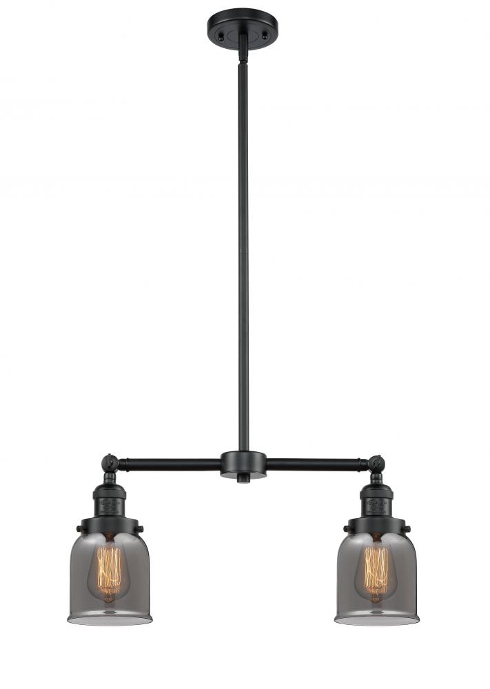 Bell - 2 Light - 21 inch - Oil Rubbed Bronze - Stem Hung - Adjustable Island Light