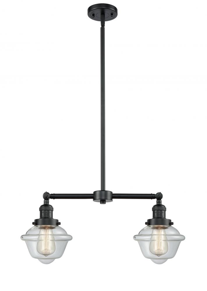 Oxford - 2 Light - 24 inch - Oil Rubbed Bronze - Stem Hung - Adjustable Island Light