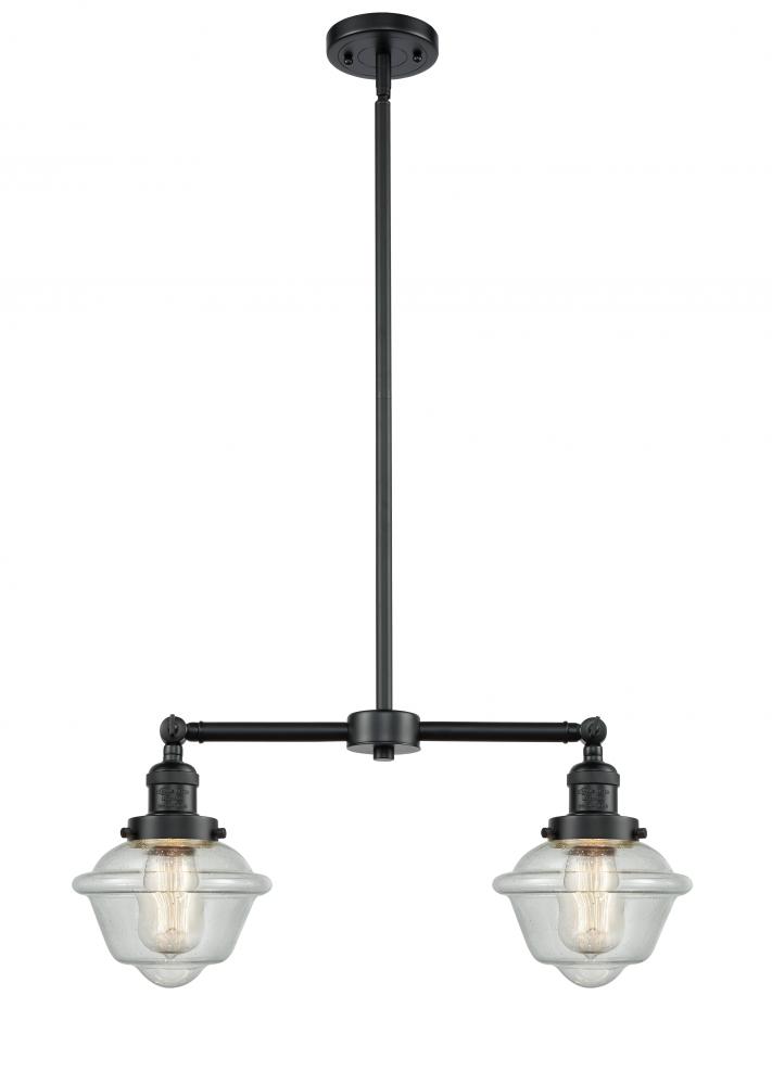 Oxford - 2 Light - 24 inch - Oil Rubbed Bronze - Stem Hung - Adjustable Island Light