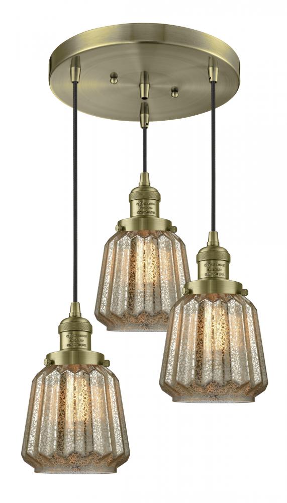 Chatham 3 Light Multi-Pendant