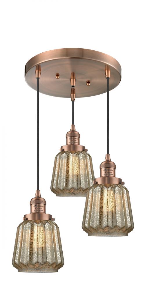 Chatham 3 Light Multi-Pendant