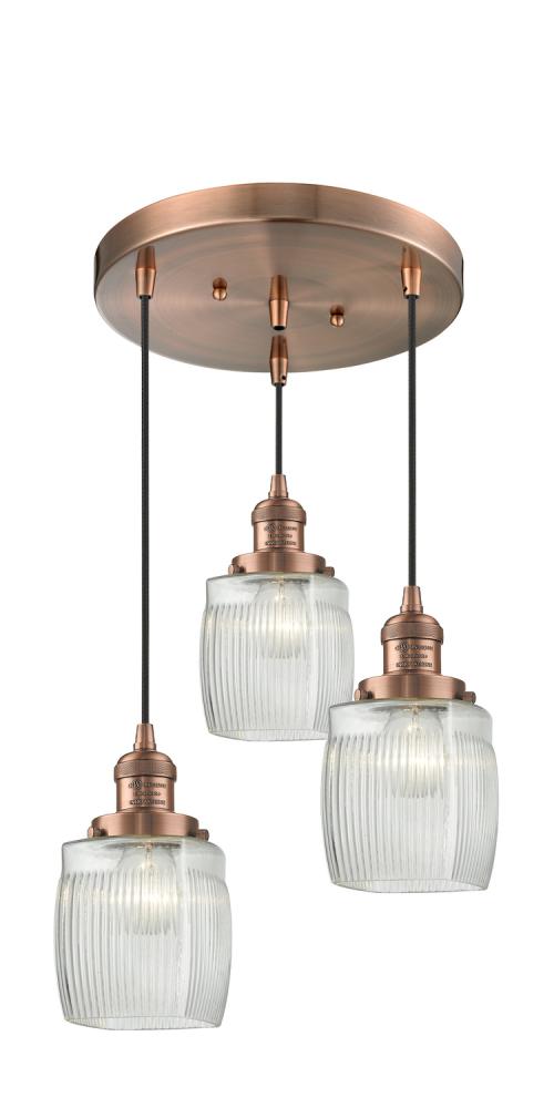 Colton 3 Light Multi-Pendant
