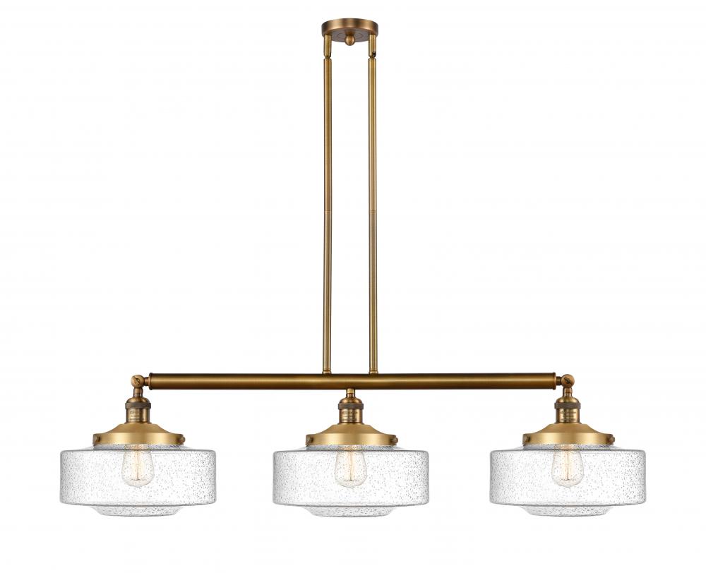 Bridgeton - 3 Light - 44 inch - Brushed Brass - Stem Hung - Adjustable Island Light